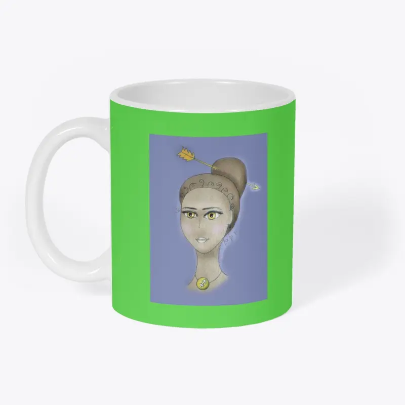 Sagittarius lady mug